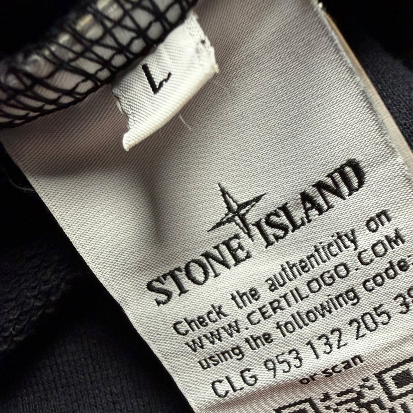 S/S 16 Stone Island Spellout Print Crewneck Sweater