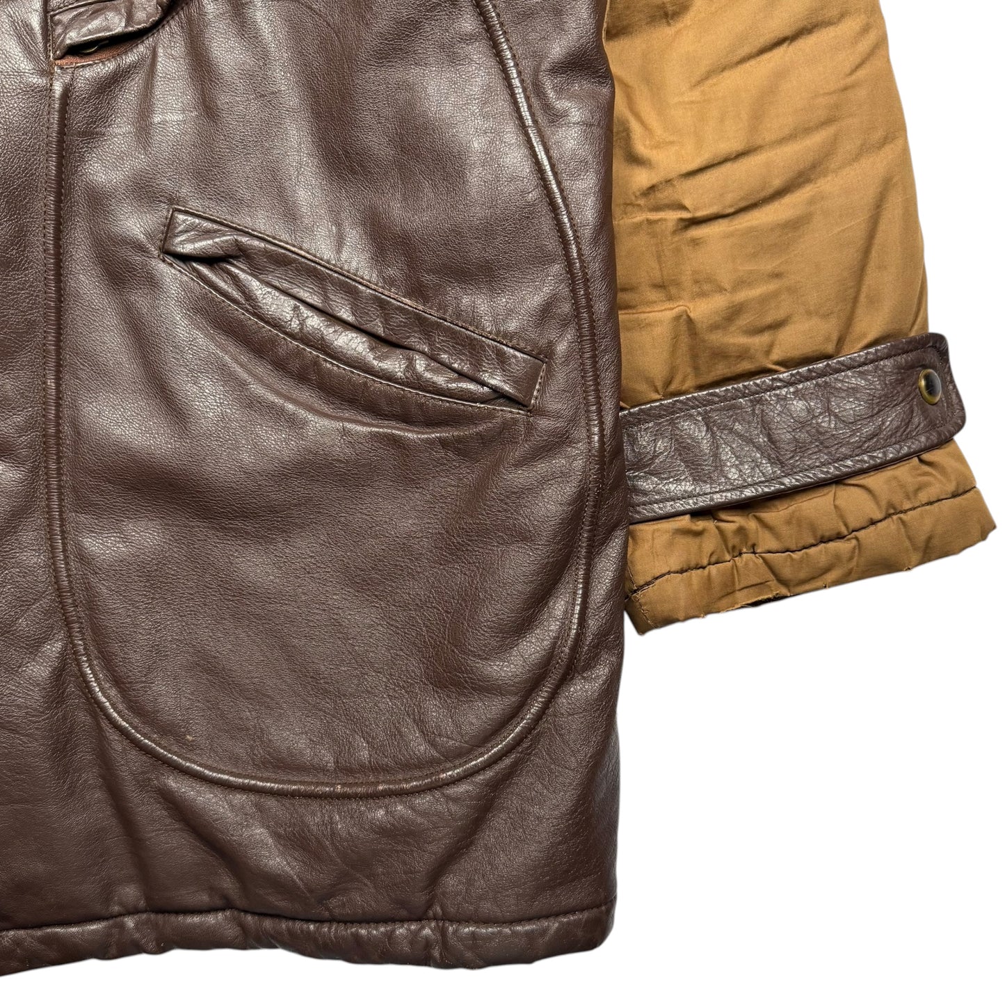 A/W 82 C.P. Company Leather Shearling Coat
