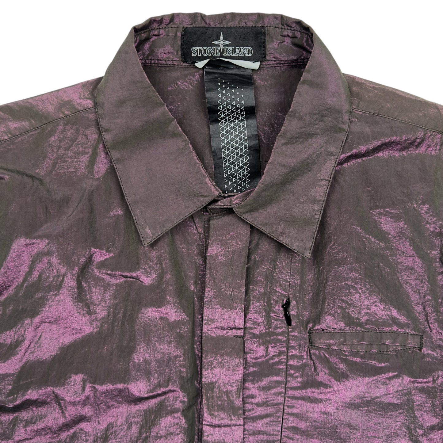 S/S 17 Stone Island Shadow Project Cotton Metal Weft Overshirt