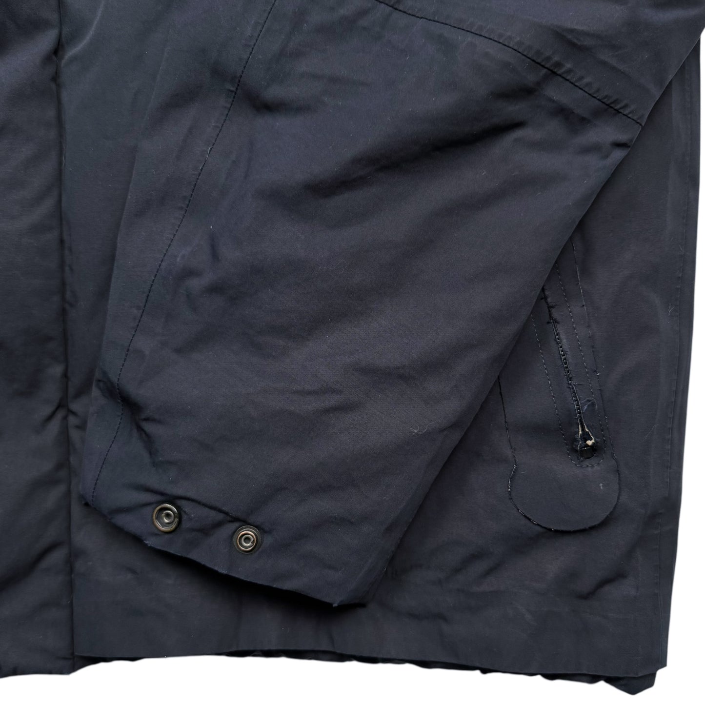 A/W 16 Stone Island Water Repellent Supima Cotton with Primaloft Fur Trimmed Jacket