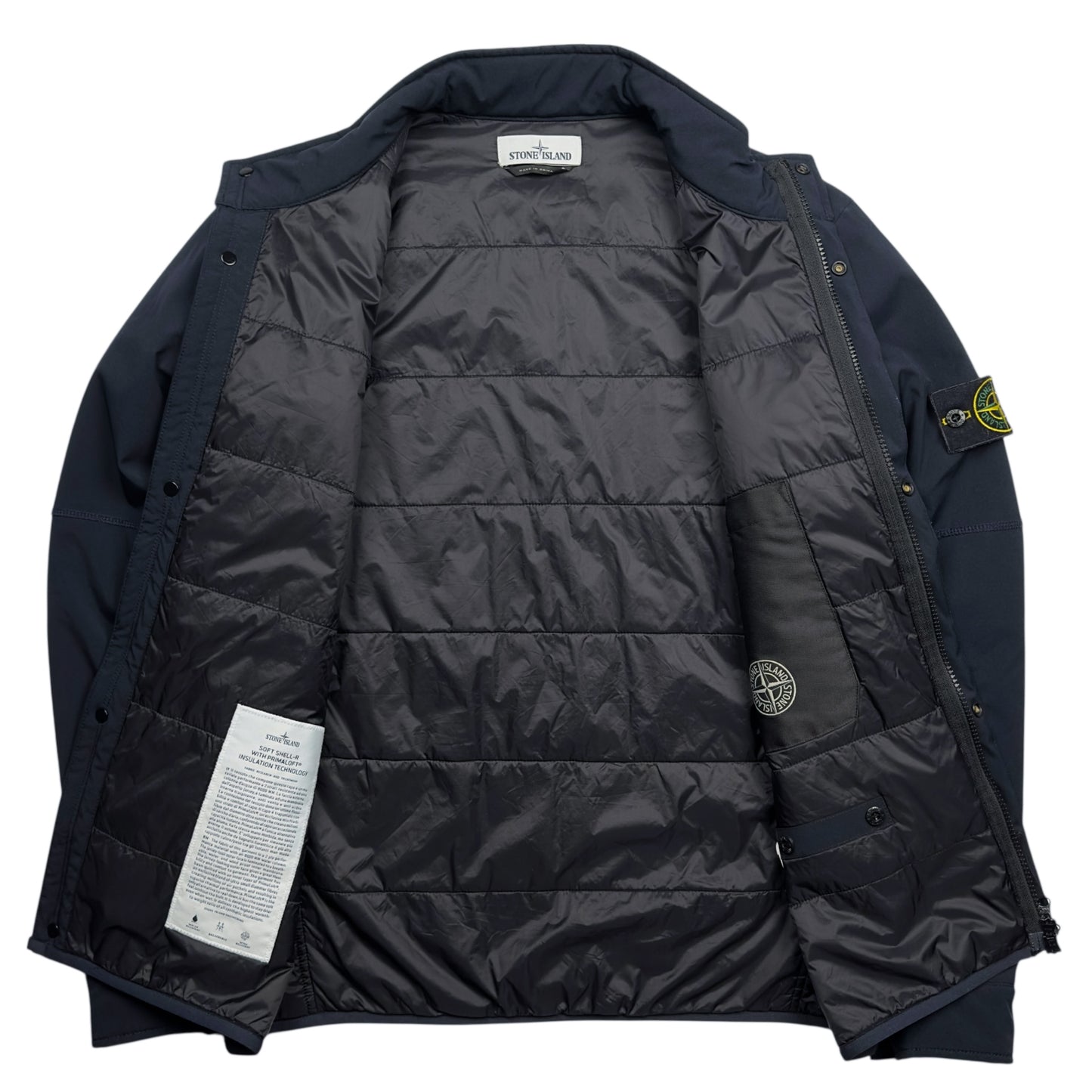 A/W 18 Stone Island Soft Shell Primaloft Jacket - Navy