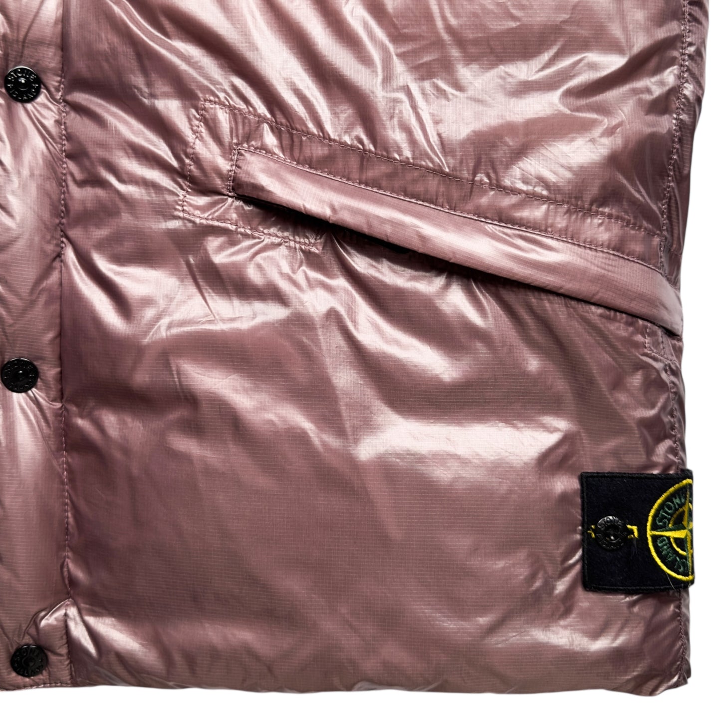 A/W 18 Stone Island Pertex Quantum Y Down Gilet - Dusty Pink