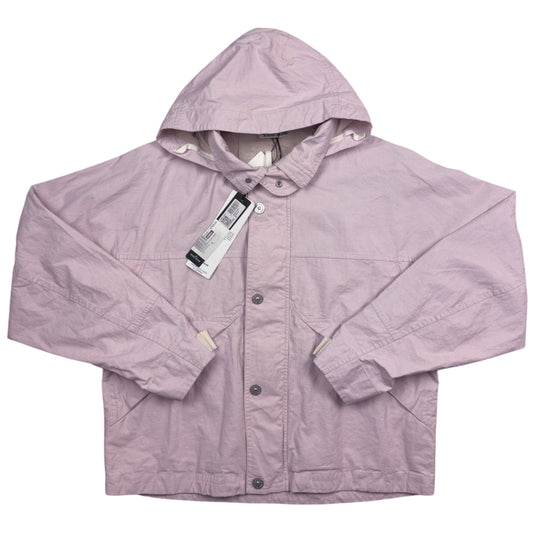S/S 24 Stone Island Marina Raw Plated Linen Jacket
