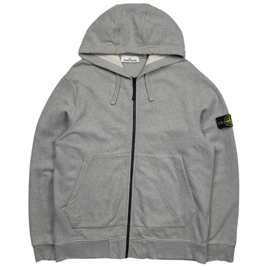 A/W 20 Stone Island Full Zip Hoodie - Grey