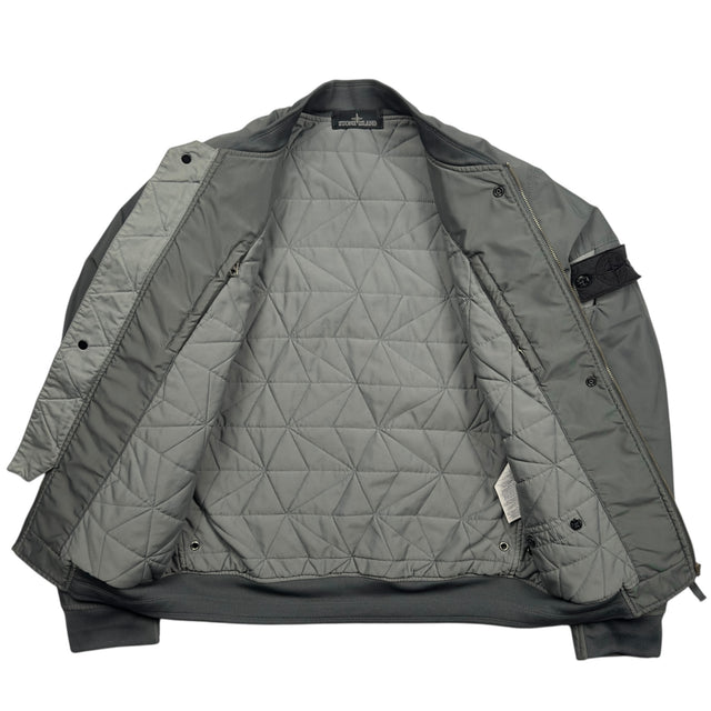 A/W 14 Stone Island Shadow Project Diagonal Weave MA-1 Bomber Jacket