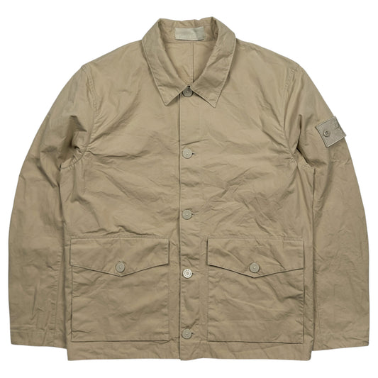 S/S 23 Stone Island O-Ventile Ghost Jacket - Beige