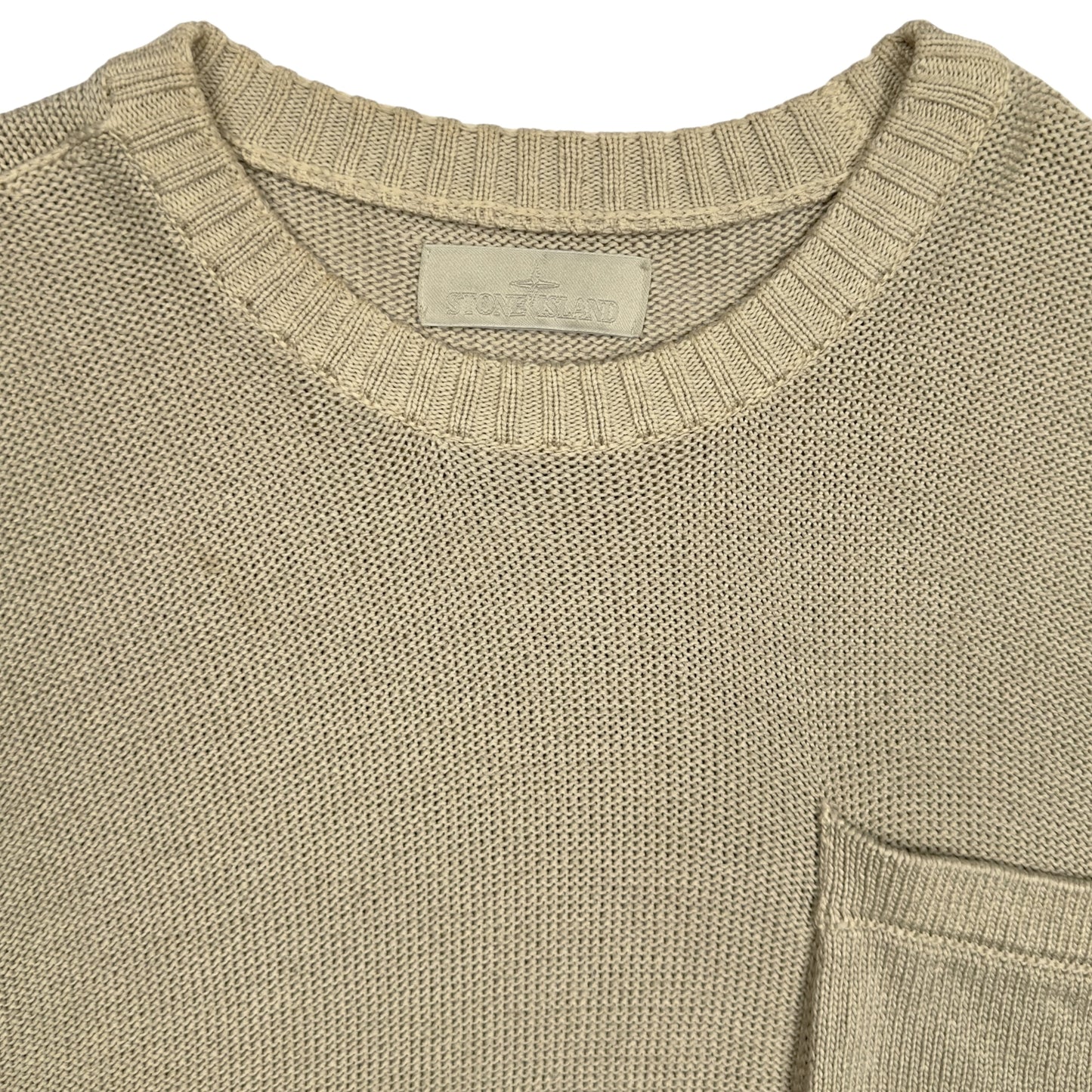 S/S 19 Stone Island Ghost Mercerised Cotton Knitted Sweater