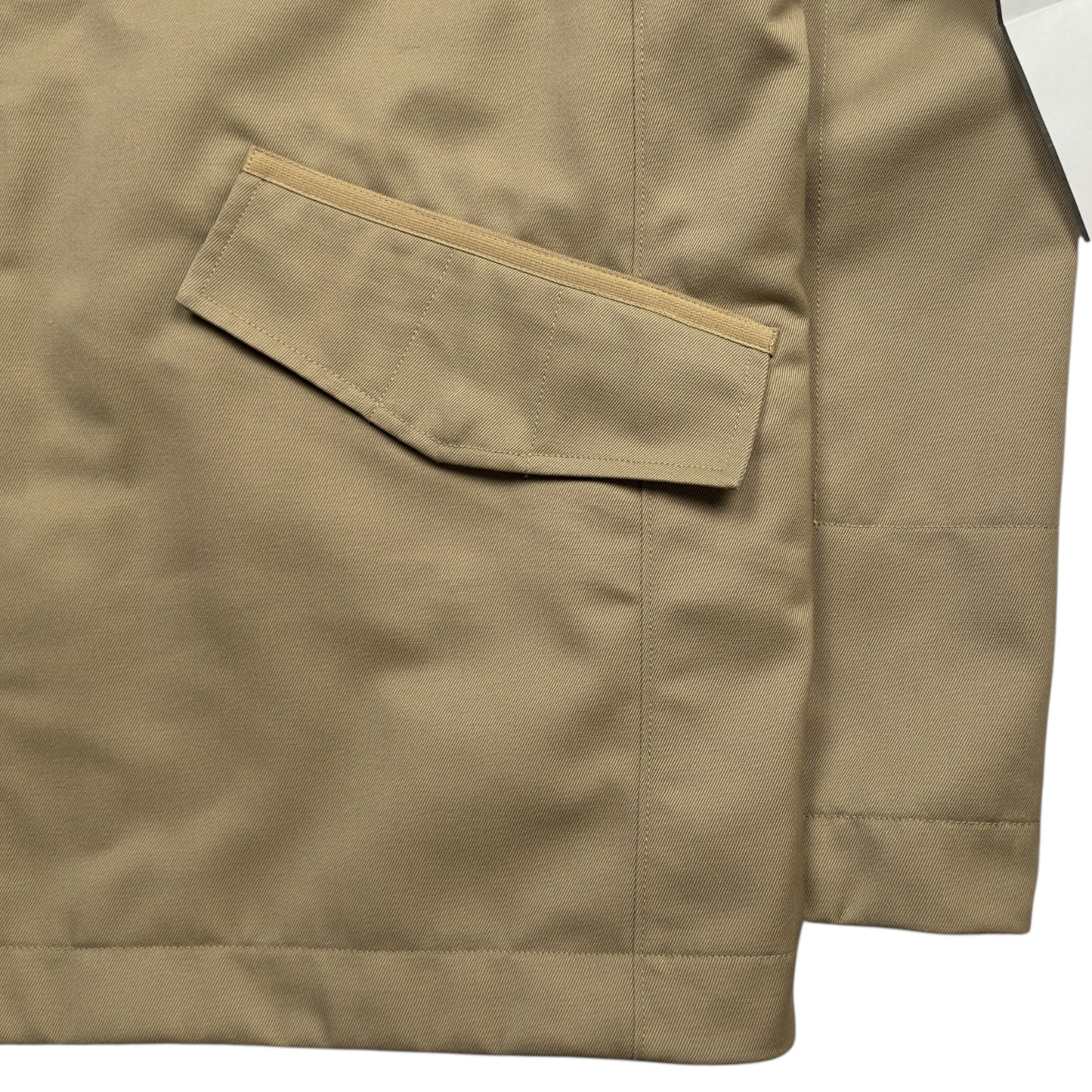S/S 23 Stone Island Workwear R Gabardine 3/1 Biker Jacket