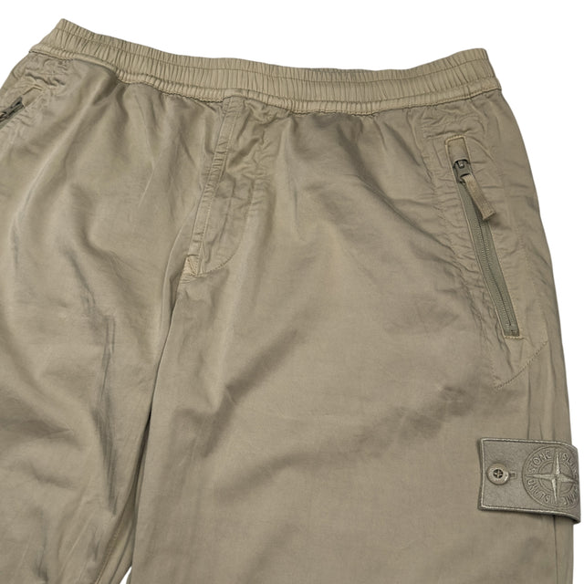 S/S 21 Stone Island Ghost Cargo Trousers - Beige
