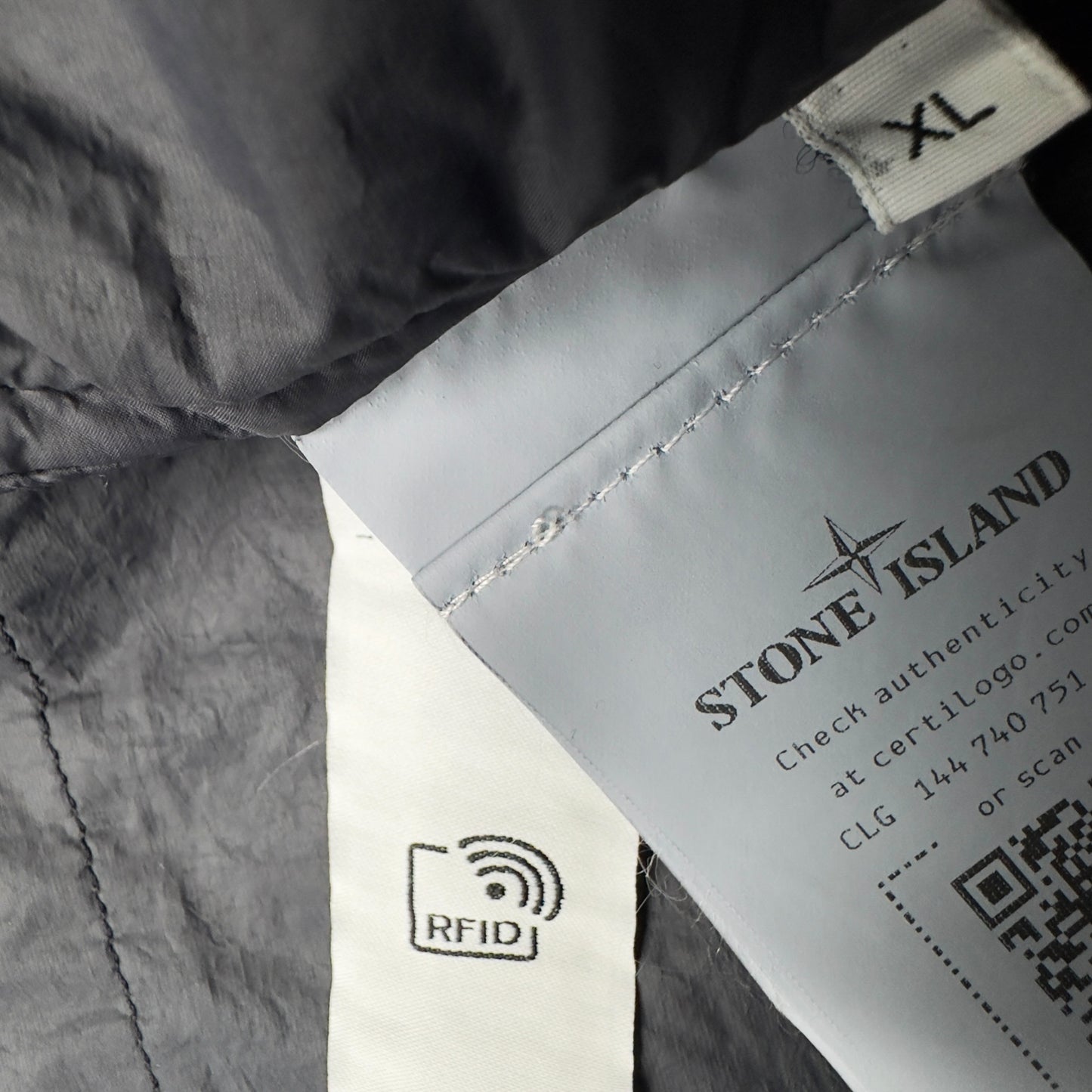S/S 25 Stone Island Mussola Gommata TC Jacket