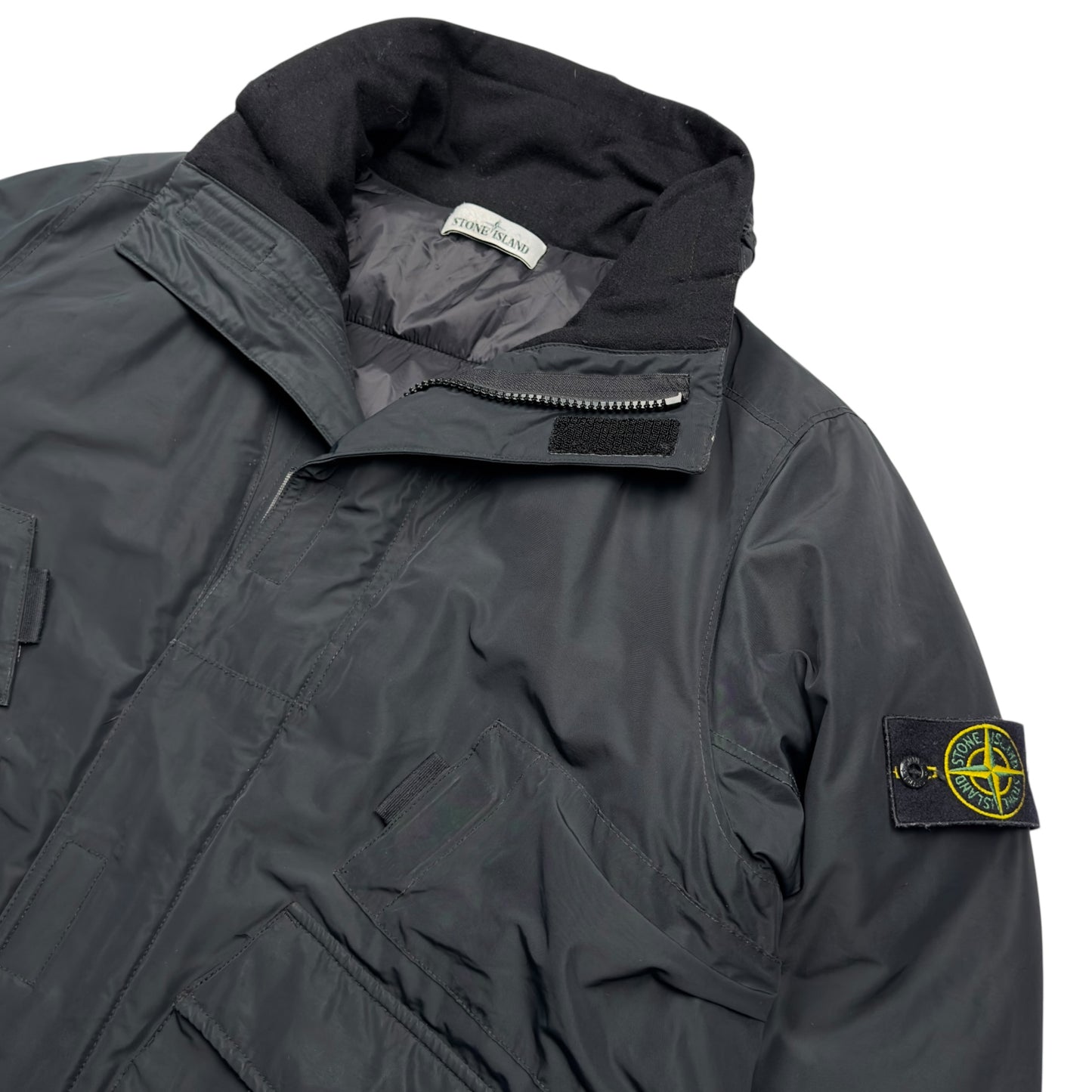 A/W 18 Stone Island Micro Reps with Primaloft Jacket - Black