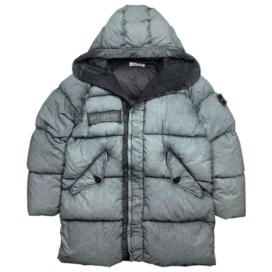 A/W 17 Stone Island Tela Nylon Down With Frost Finish Puffer Jacket