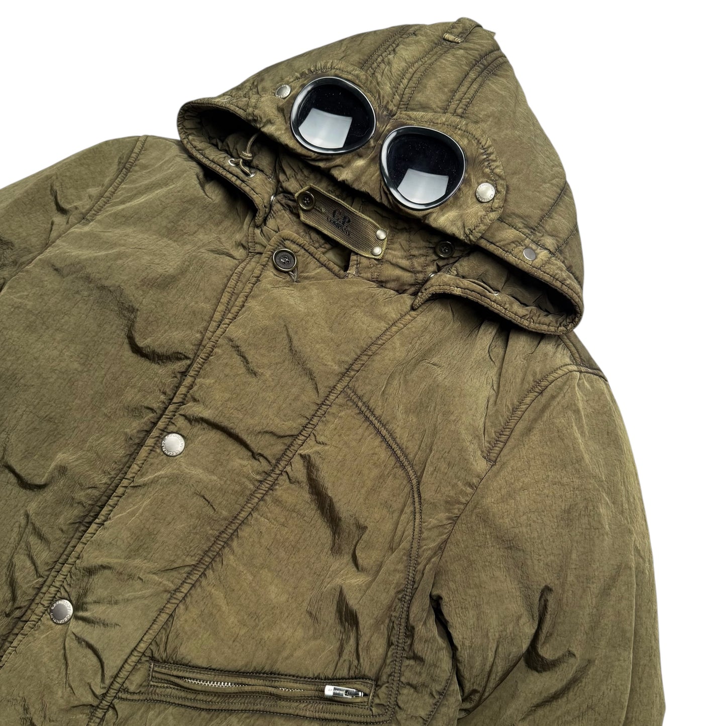 C.P. Company Frosted Nylon Goggle Jacket