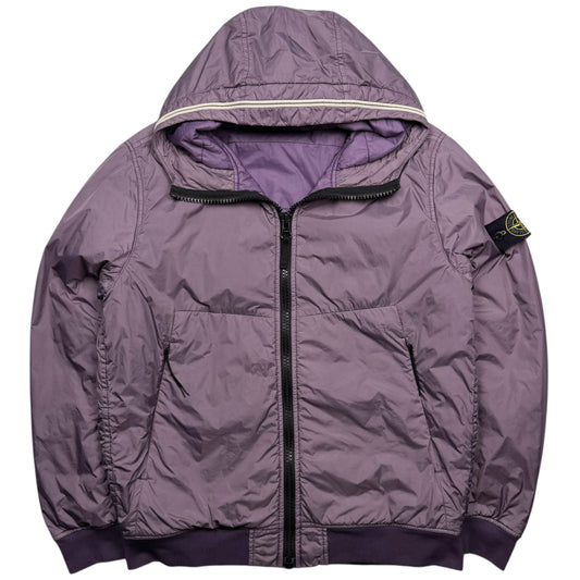 A/W 20 Stone Island Crinkle Reps R-NY with Primaloft Jacket - Purple