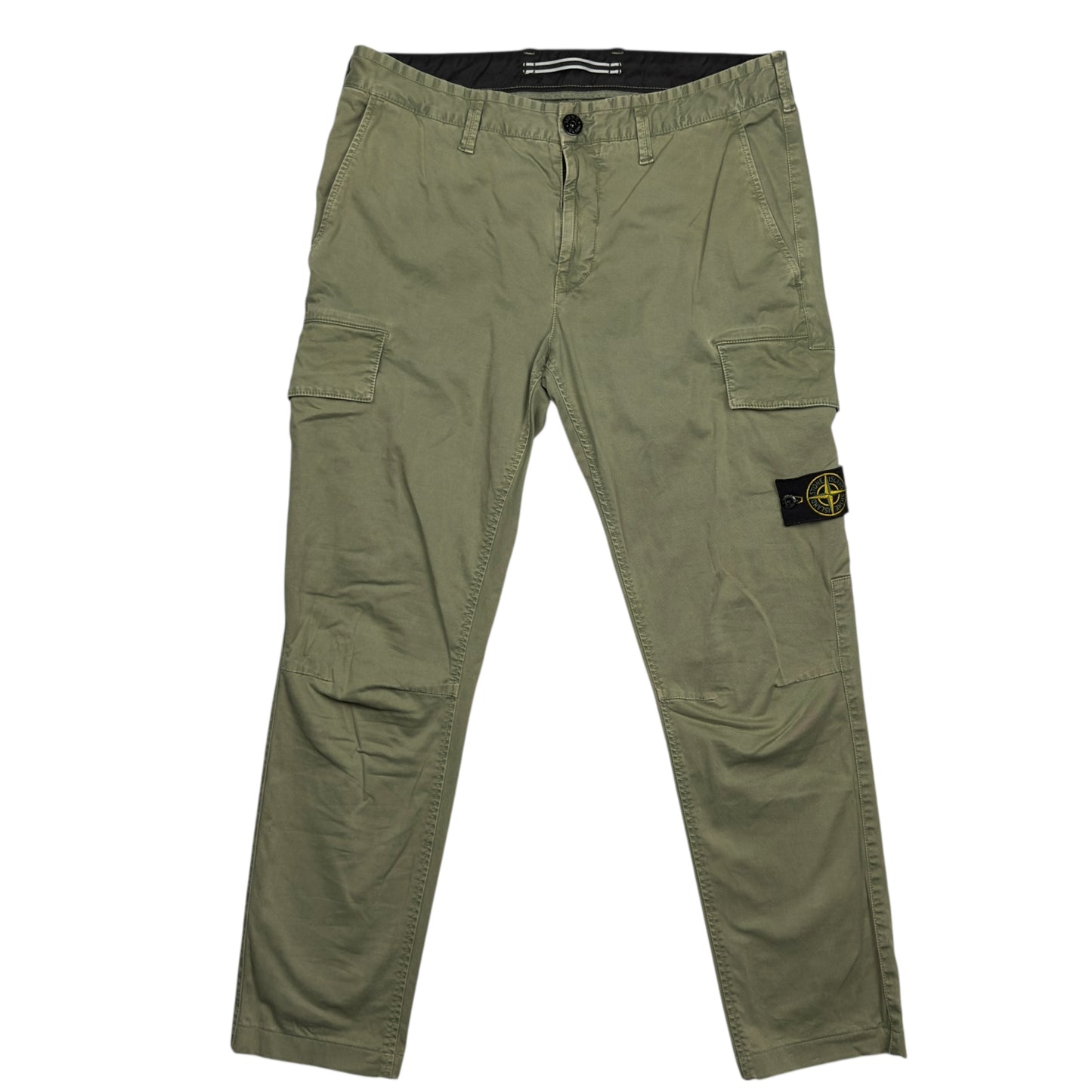Stone Island Cargo Trousers - Sage Green