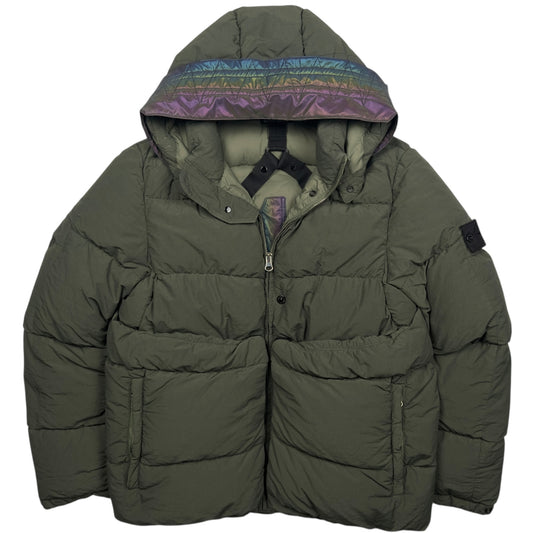 A/W 18 Stone Island Shadow Project Naslan Light 'Encase Panel' Down Jacket