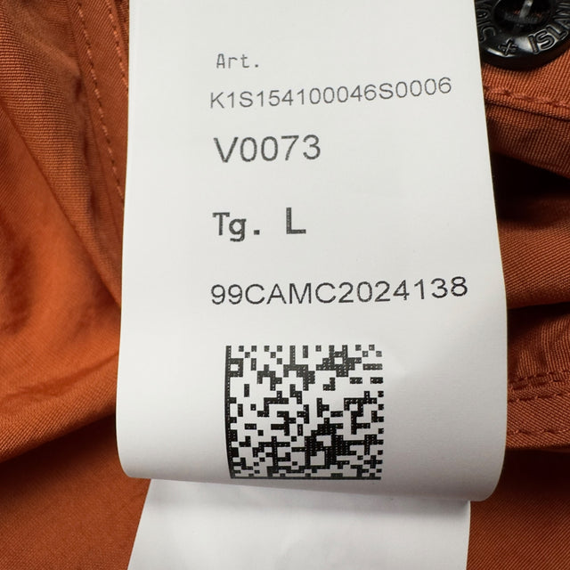 S/S 25 Stone Island Nylon Windbreaker - Orange