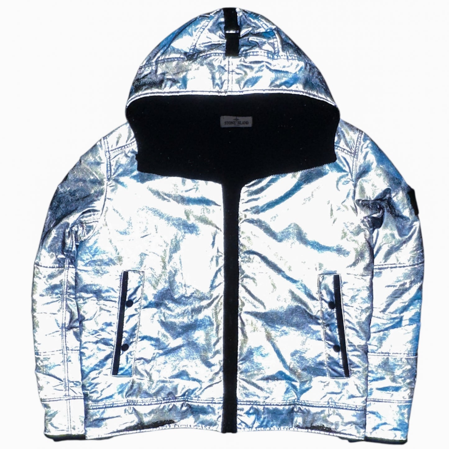 A/W 12 Stone Island Reflective Camouflage Jacket - Blue