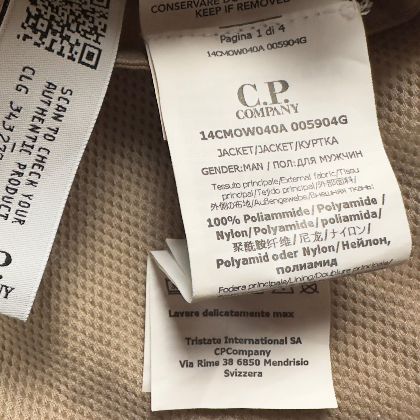 C.P. Company Chrome R Jacket - Tan
