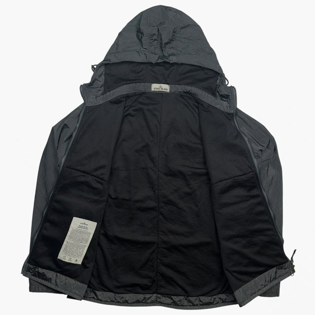 A/W 19 Stone Island Nylon Metal Watro Ripstop Windbreaker Jacket - Dark Grey