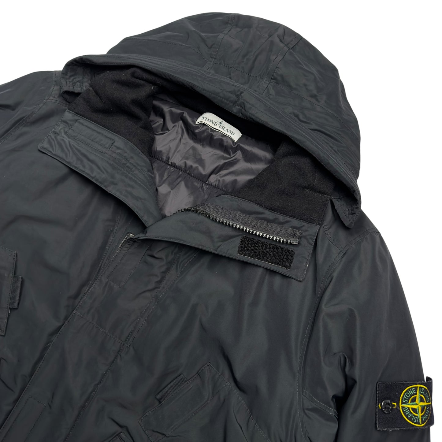 A/W 18 Stone Island Micro Reps with Primaloft Jacket - Black