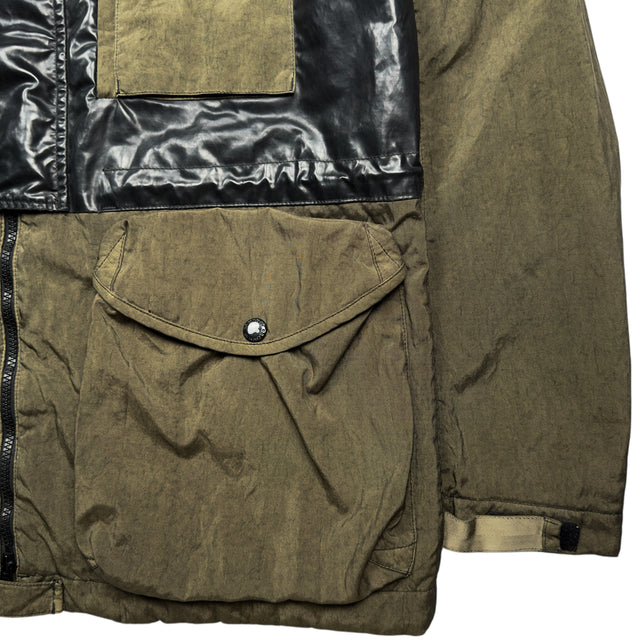 C.P. Company Quartz Goggle Jacket - Khaki / Black