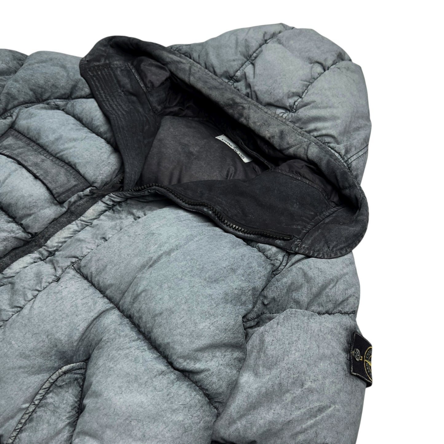 A/W 17 Stone Island Tela Nylon Down With Frost Finish Puffer Jacket