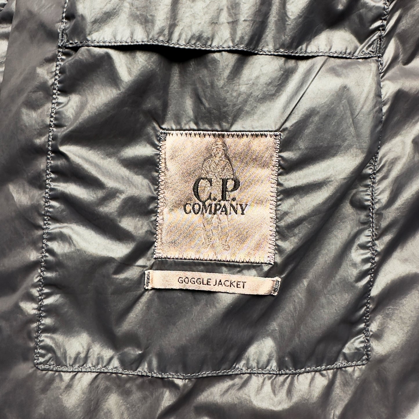 A/W 20 C.P. Company Migration Shading Quilted Goggle Jacket