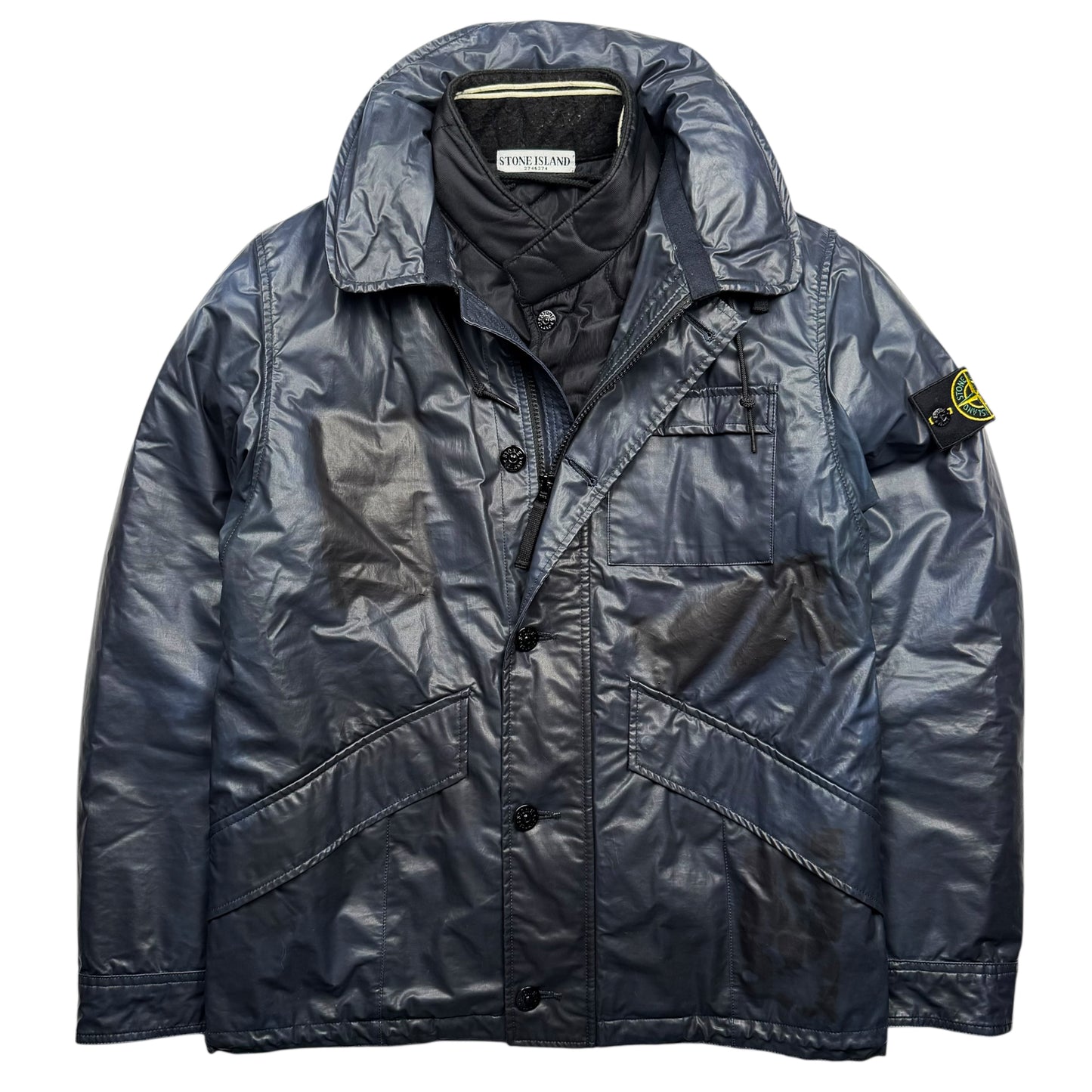 A/W 11 Stone Island Ice Jacket - Navy