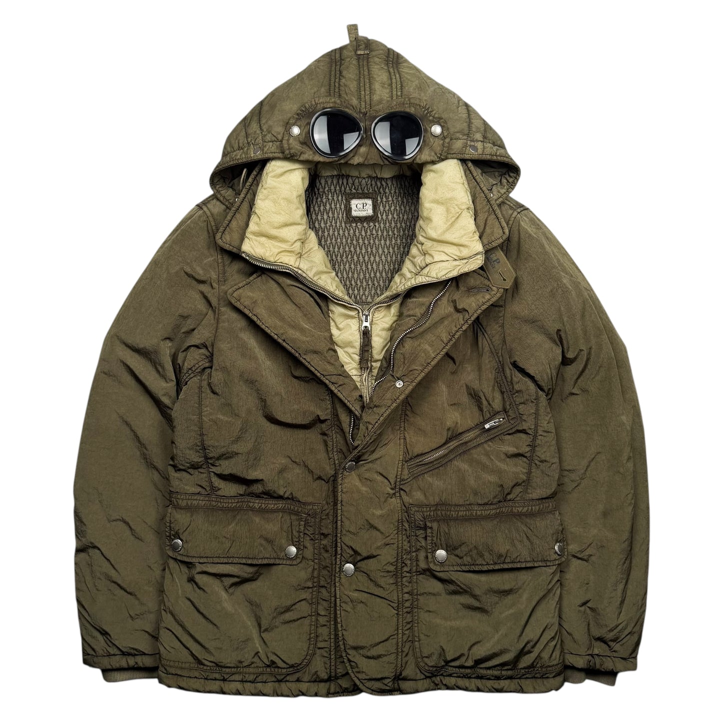 C.P. Company Frosted Nylon Goggle Jacket