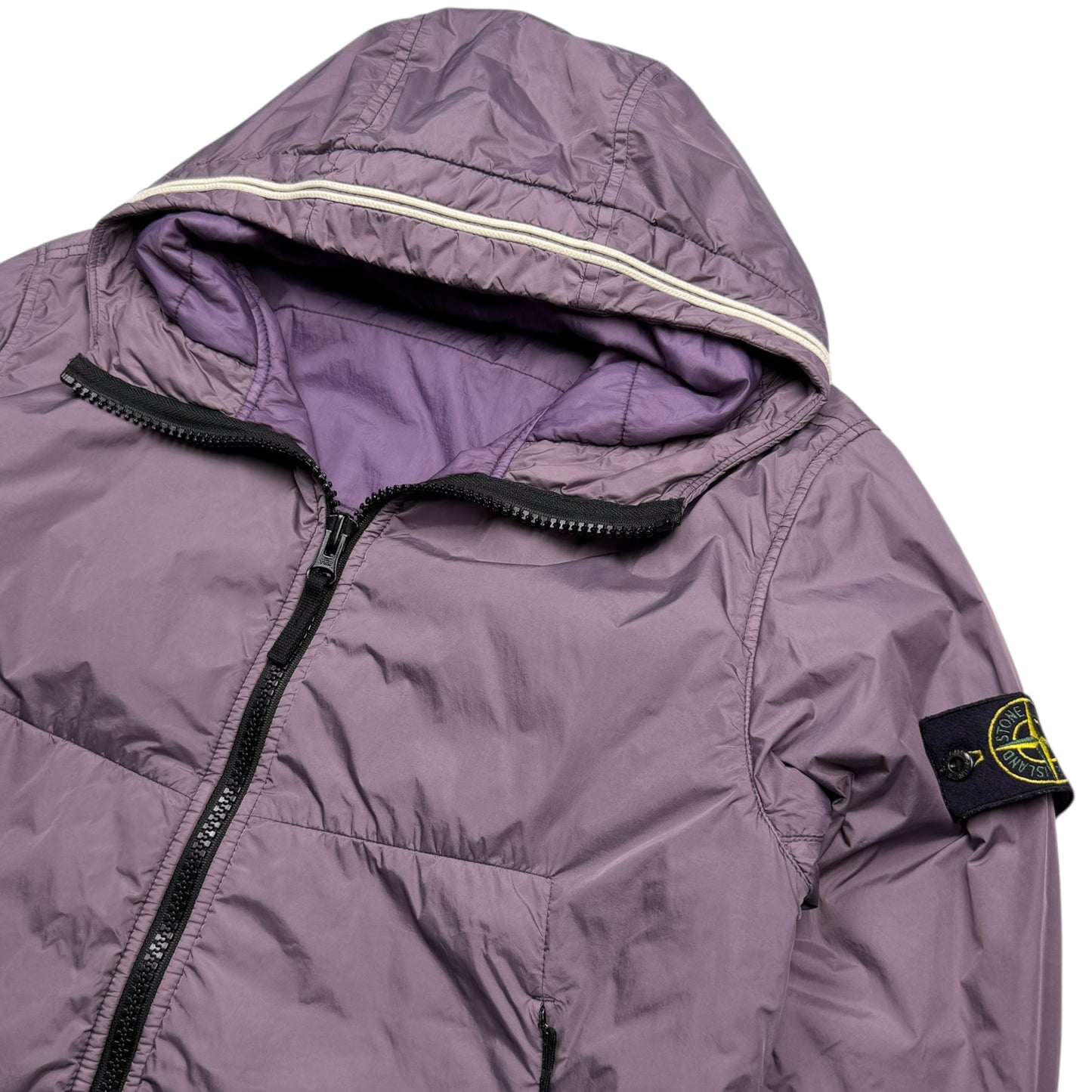 A/W 20 Stone Island Crinkle Reps R-NY with Primaloft Jacket - Purple