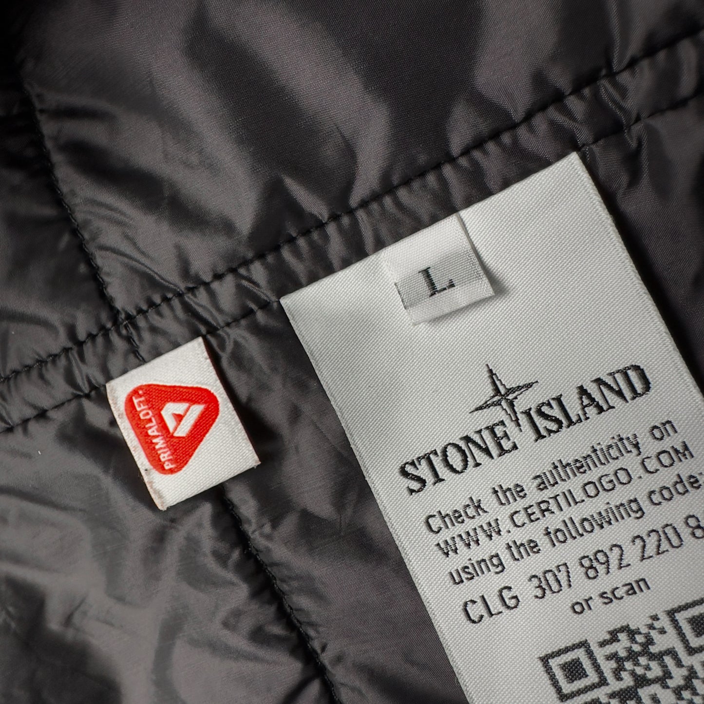 A/W 18 Stone Island Soft Shell Primaloft Jacket - Navy