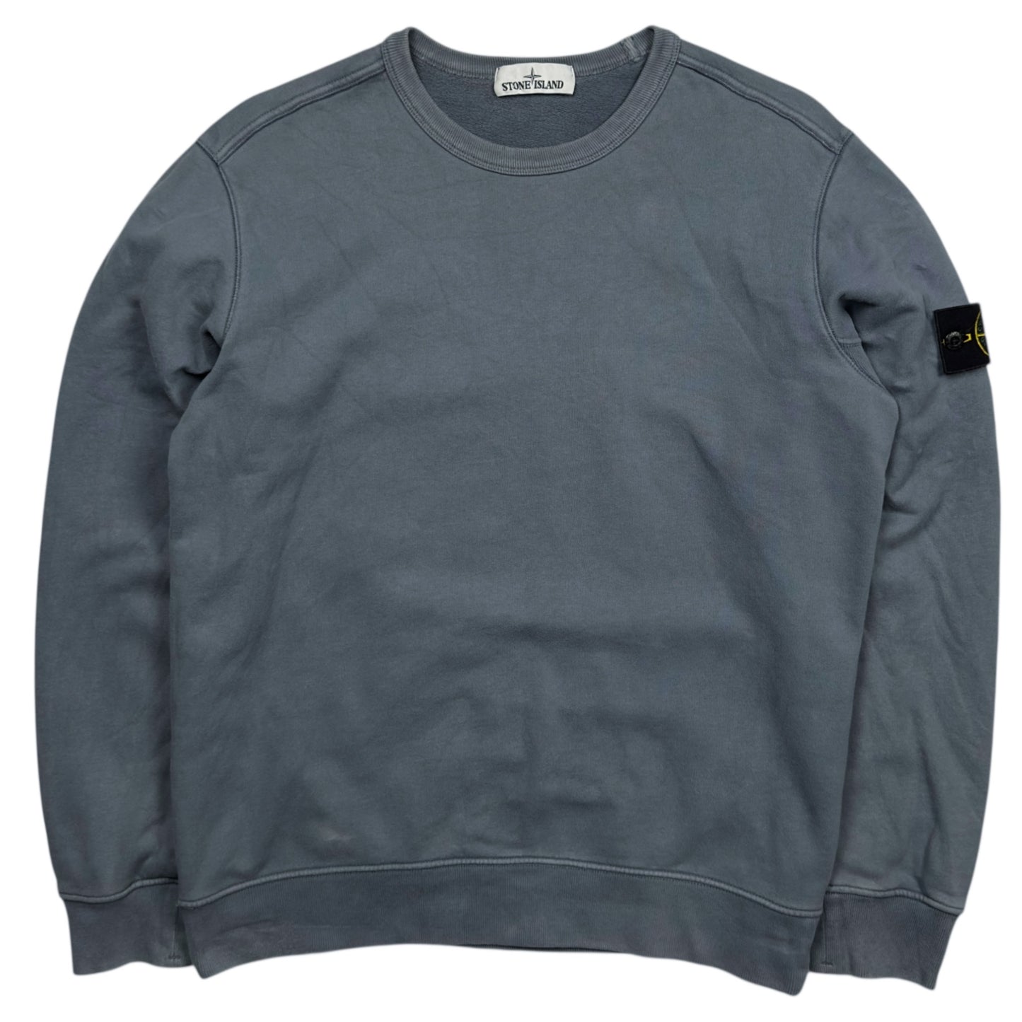 A/W 19 Stone Island Crewneck Sweater - Grey Blue
