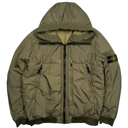 A/W 19 Stone Island Crinkle Reps NY Jacket - Khaki