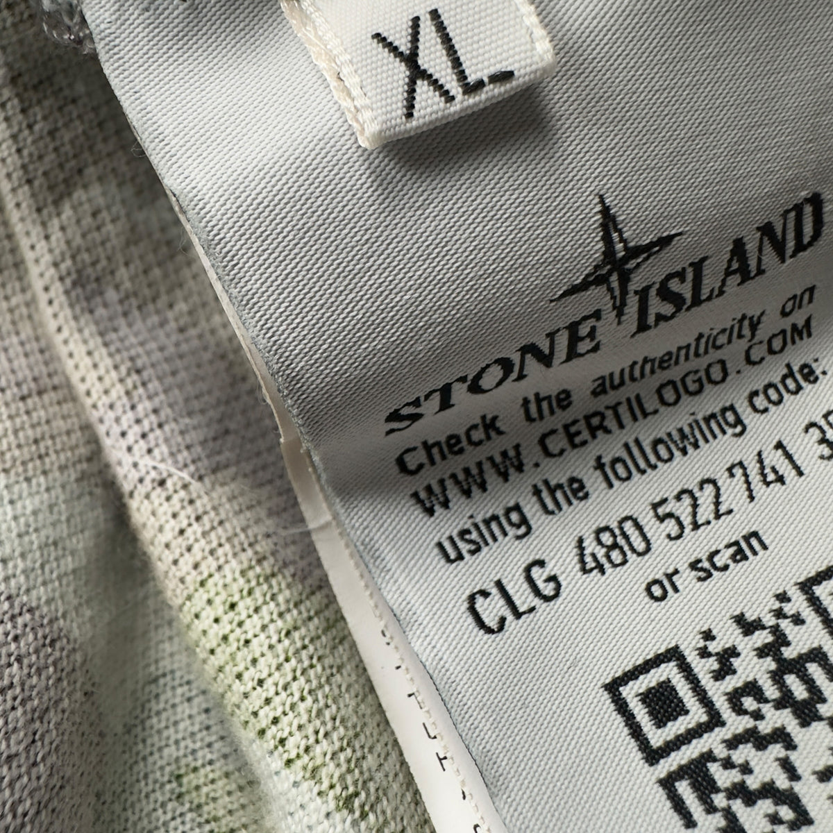 S/S 15 Stone Island Flowing Camo Polo Shirt