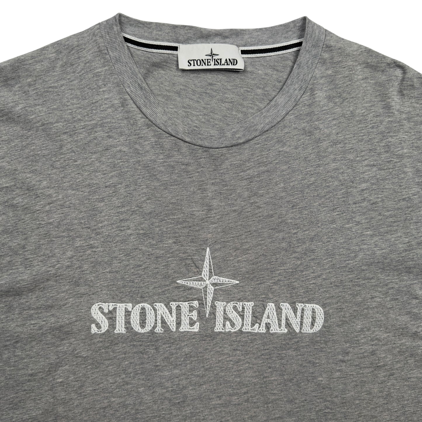 S/S 23 Stone Island 'Stitches Two' Embroidery T-Shirt