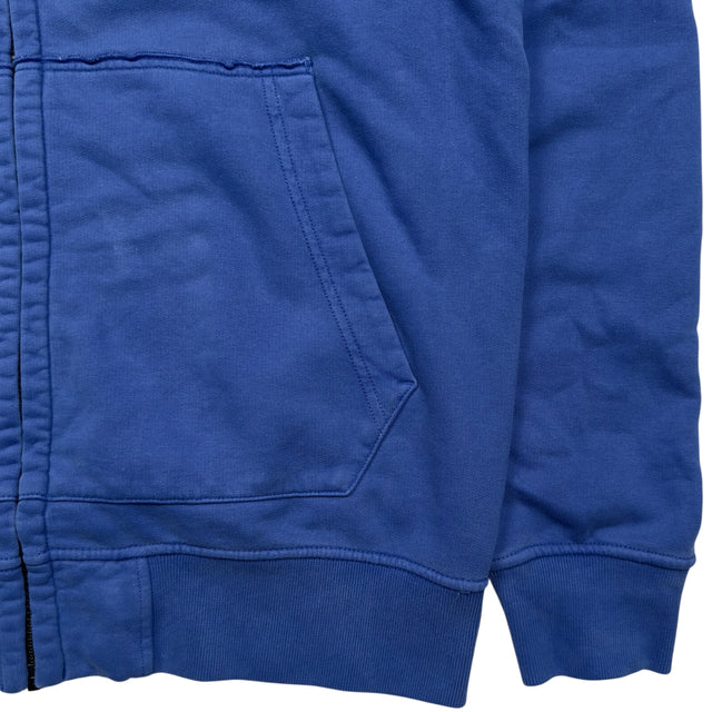 A/W 17 Stone Island Full Zip Hoodie - Blue