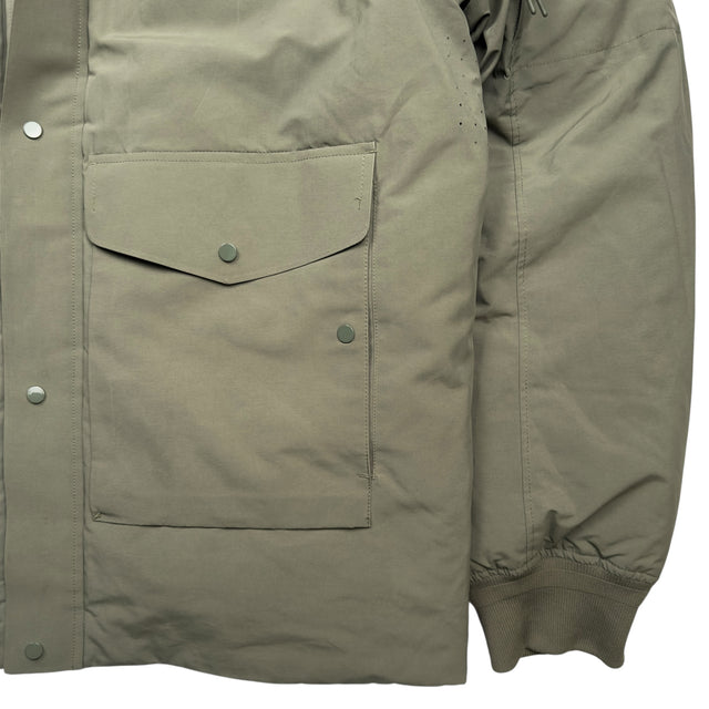 C.P. Company Micro M R Down Jacket - Light Olive Green