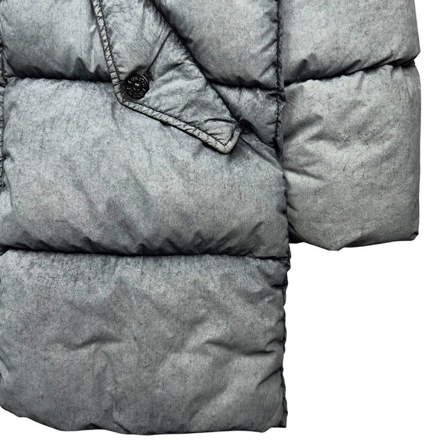 A/W 17 Stone Island Tela Nylon Down With Frost Finish Puffer Jacket