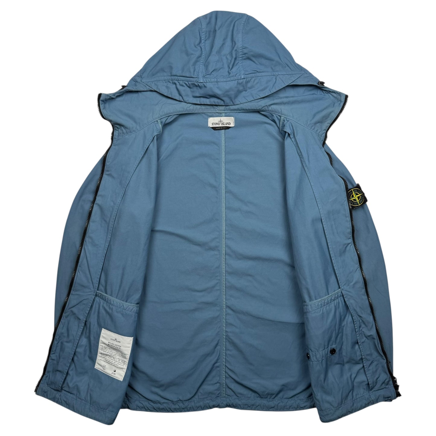 S/S 22 Stone Island Nylon Cotton Batavia 2/2 TC Jacket