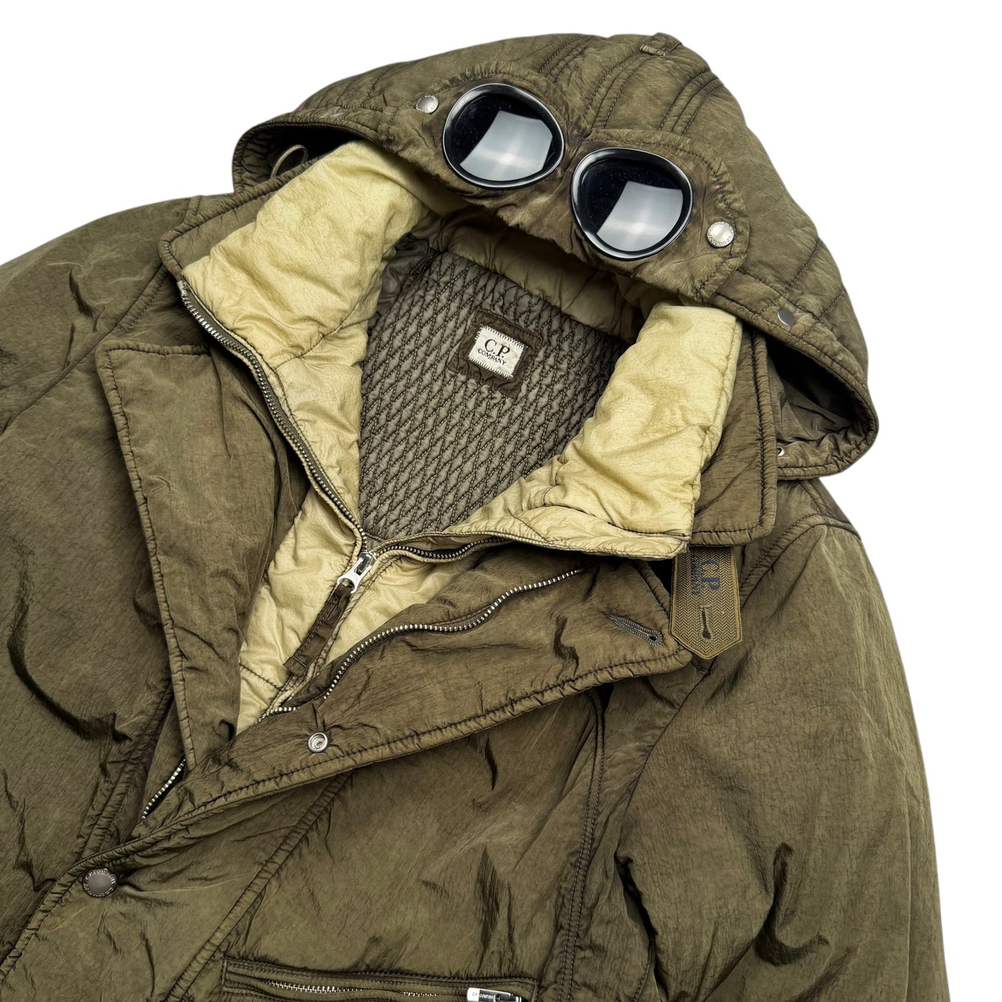 C.P. Company Frosted Nylon Goggle Jacket