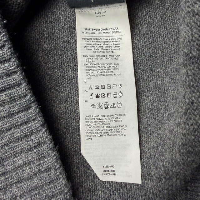 A/W 14 Stone Island Wool Blend Knitted Sweater