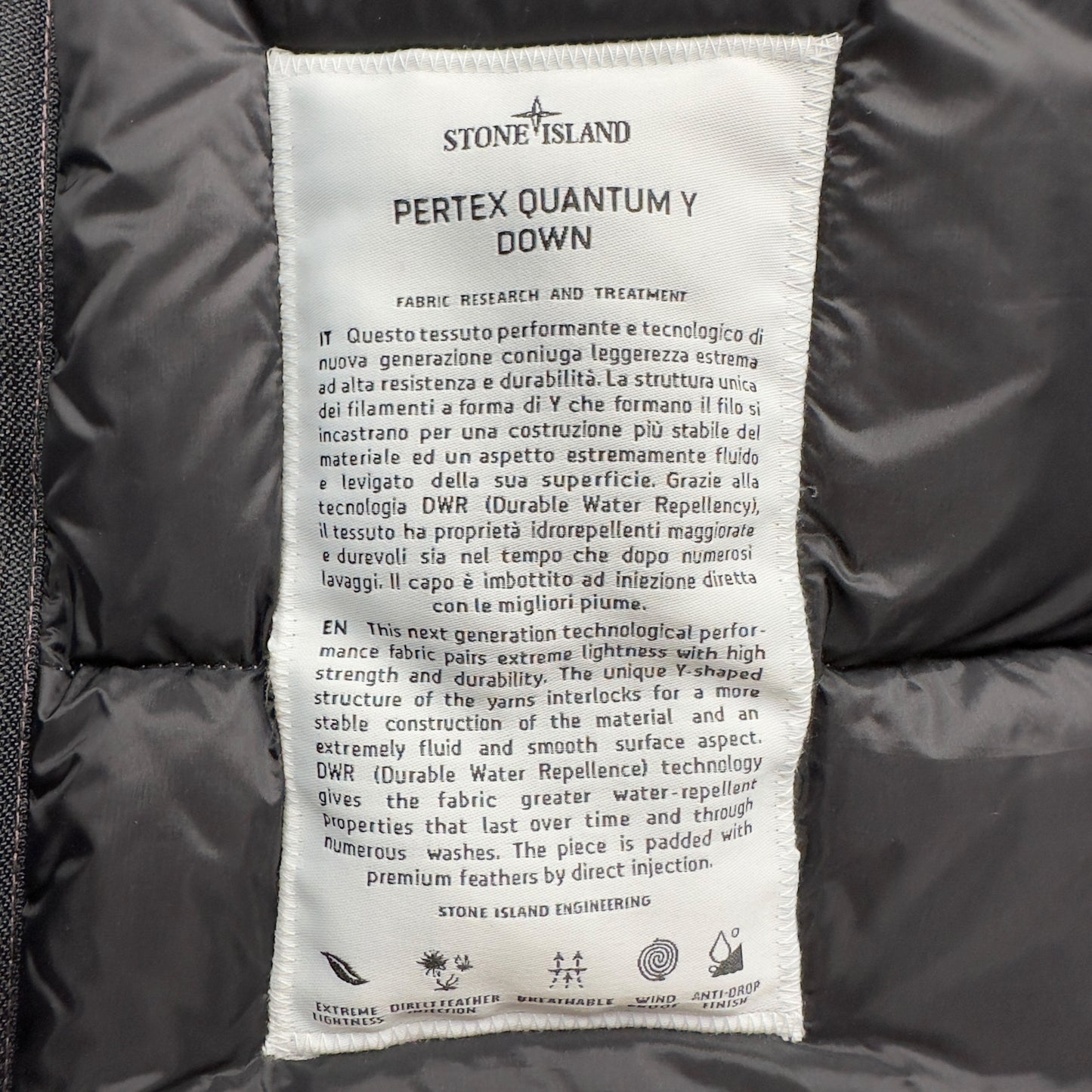 A/W 18 Stone Island Pertex Quantum Y Down Gilet - Dusty Pink
