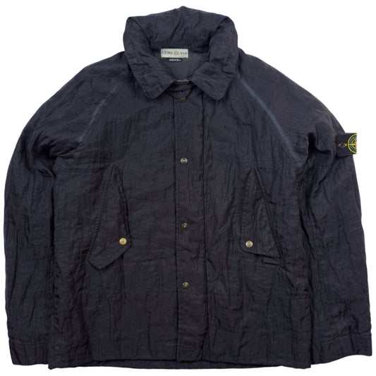 A/W 02 Stone Island Monofilament Jacket - Navy