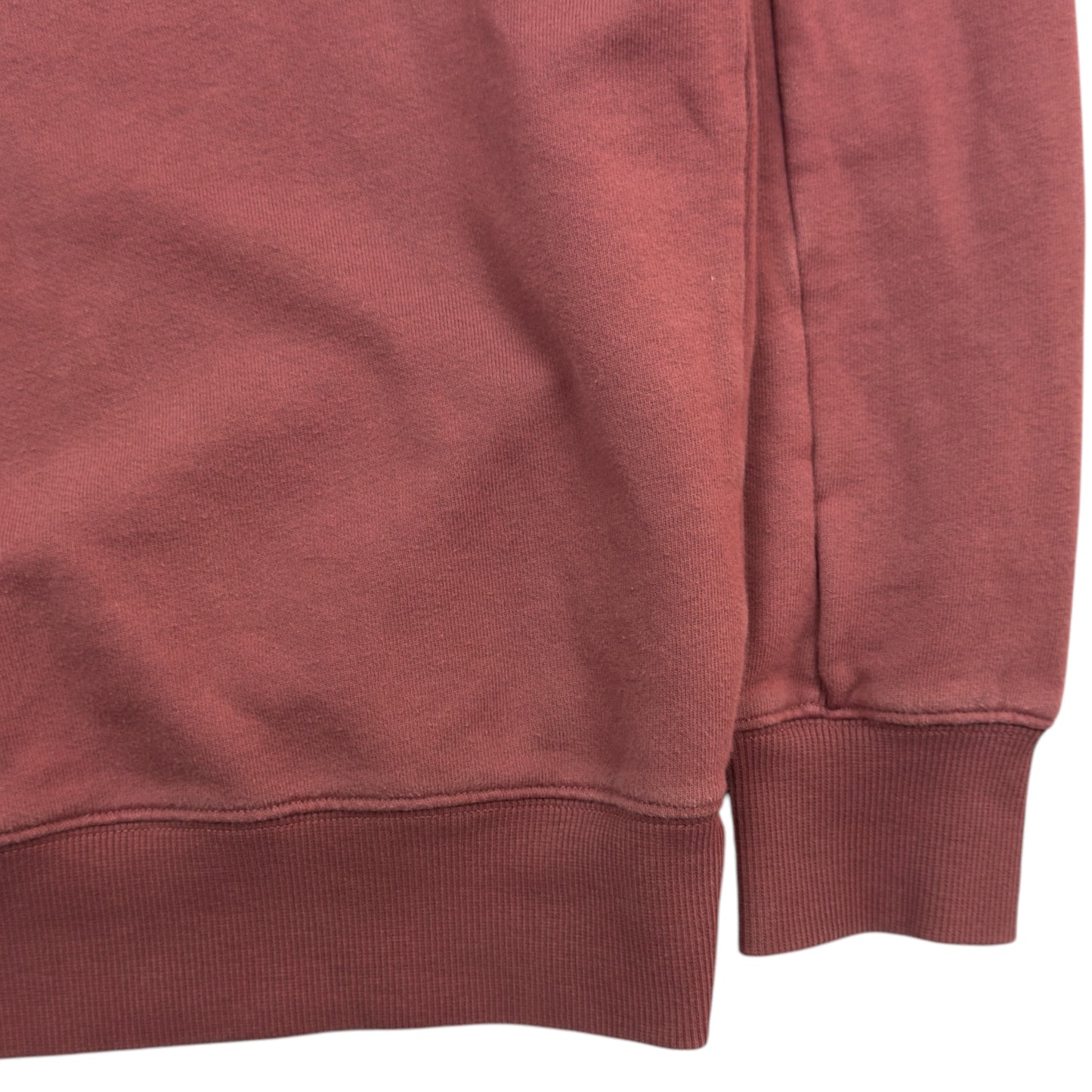 C.P. Company Diagonal Raised Fleece Crewneck Sweater - Rose Taupe