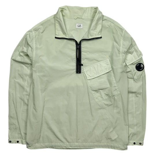 C.P. Company Chrome Quarter Zip Smock - Light Green