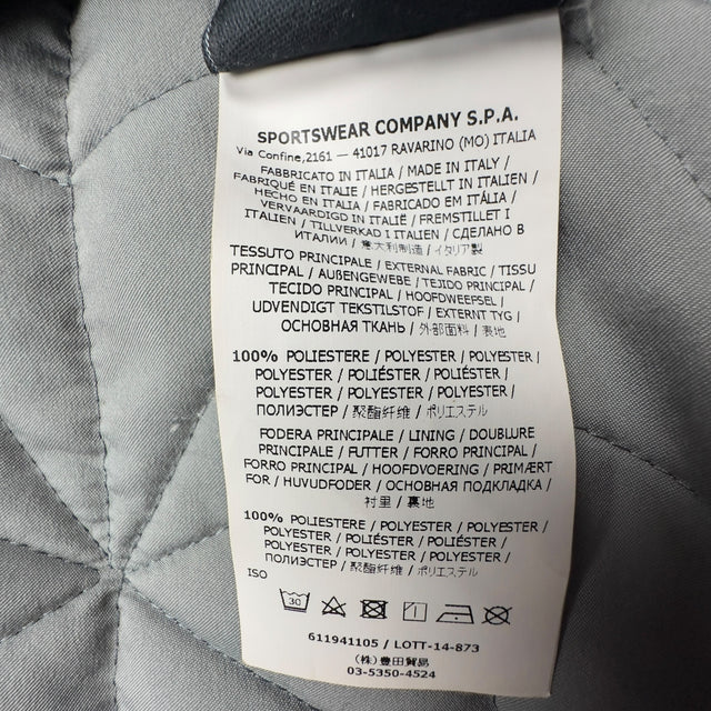 A/W 14 Stone Island Shadow Project Diagonal Weave MA-1 Bomber Jacket