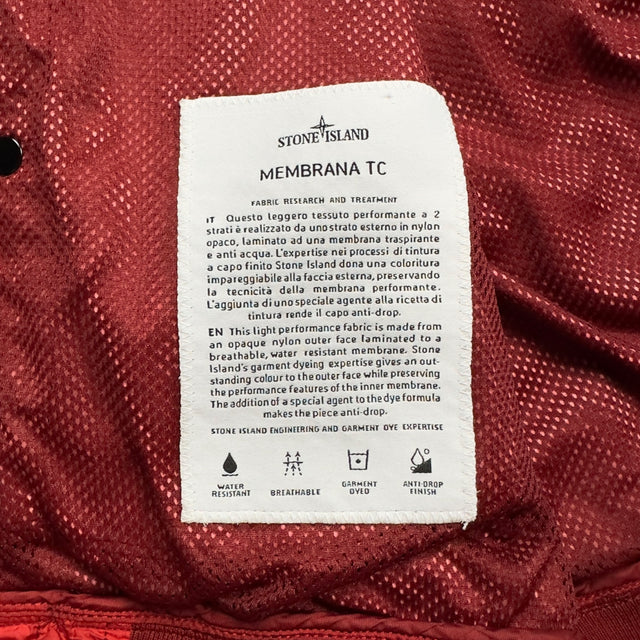 S/S 14 Stone Island Membrana TC Jacket - Red