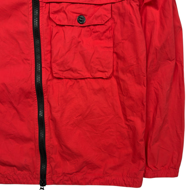 A/W 20 Stone Island Pocket Overshirt - Red