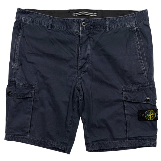 S/S 17 Stone Island Cargo Shorts - Navy